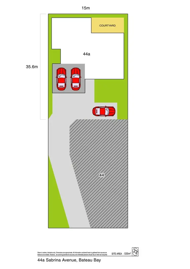 Floorplan of Homely house listing, 44a Sabrina Avenue, Bateau Bay NSW 2261