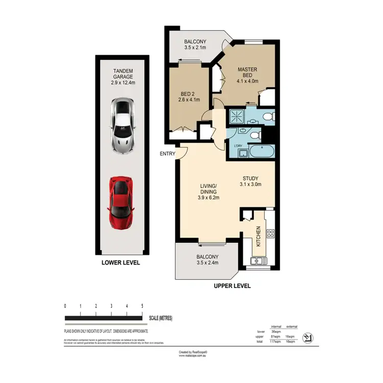 Floorplan of Homely unit listing, 6/29 Sir Fred Schonell Drive, St Lucia QLD 4067