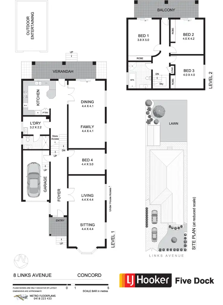 Floorplan of Homely house listing, 8 Links Avenue, Concord NSW 2137
