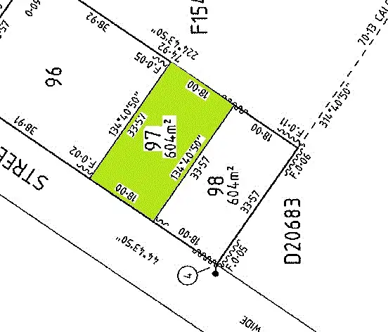 Floorplan of Homely land listing, Lot 97 Knight Street, Willaston SA 5118