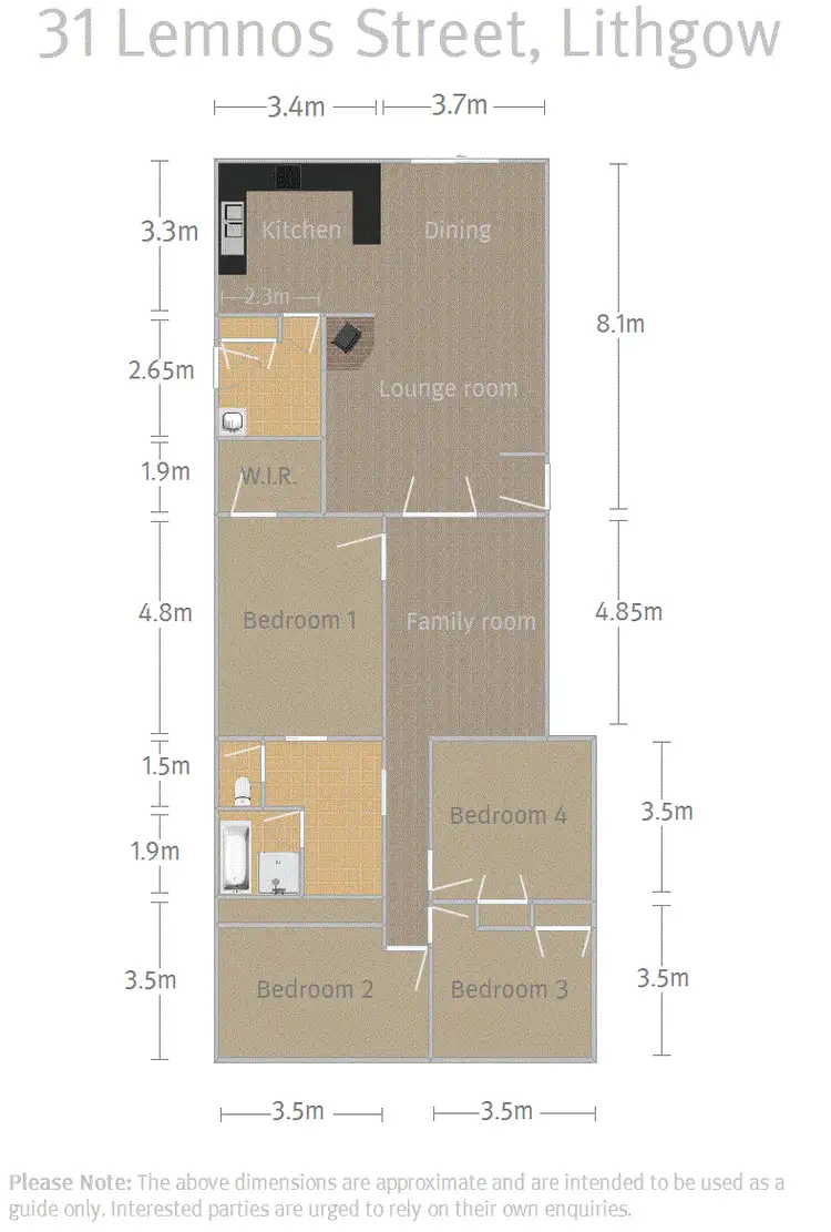 Floorplan of Homely house listing, 31 Lemnos Street, Lithgow NSW 2790