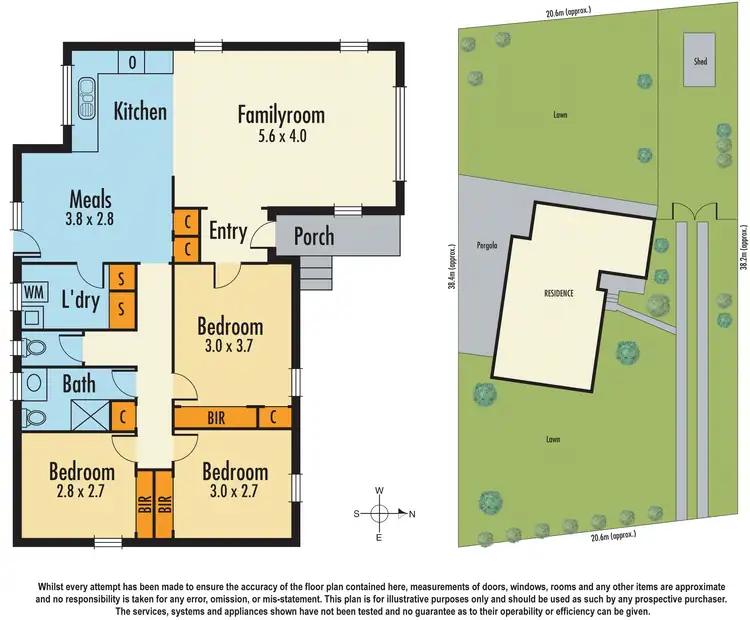 Floorplan of Homely house listing, 21 Lachlan Drive, Endeavour Hills VIC 3802