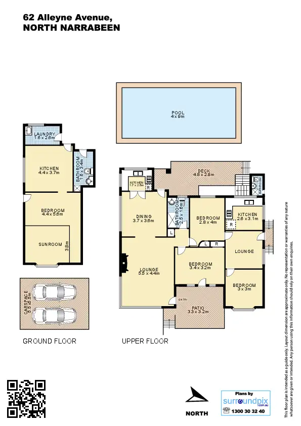 Floorplan of Homely house listing, 62 Alleyne Avenue, North Narrabeen NSW 2101