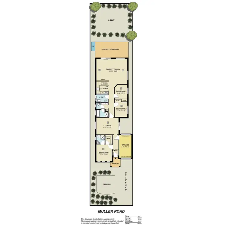 Floorplan of Homely house listing, 53A Muller Road, Hampstead Gardens SA 5086