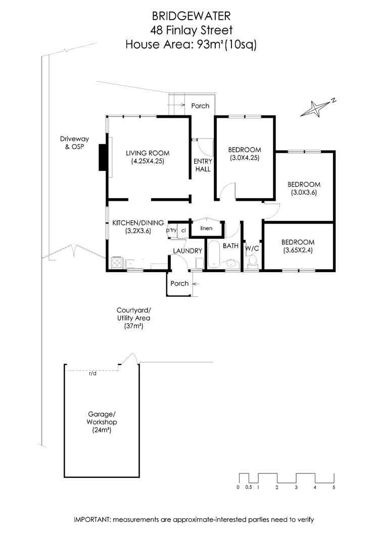 Floorplan of Homely house listing, 48 Finlay Street, Bridgewater TAS 7030
