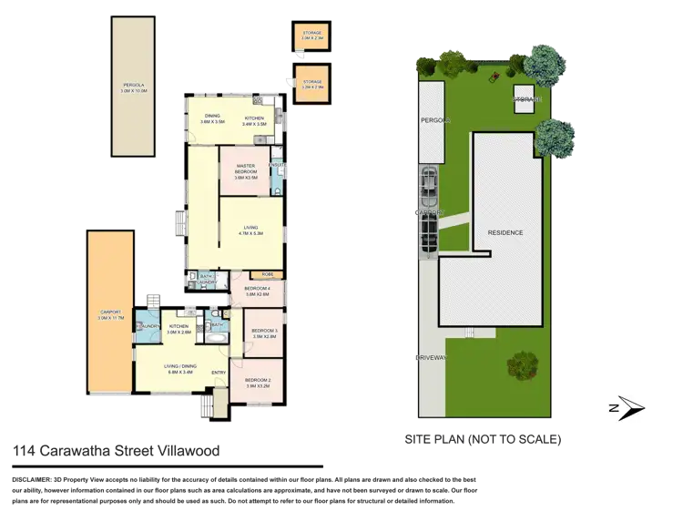 Floorplan of Homely house listing, 114 Carawatha Street, Villawood NSW 2163
