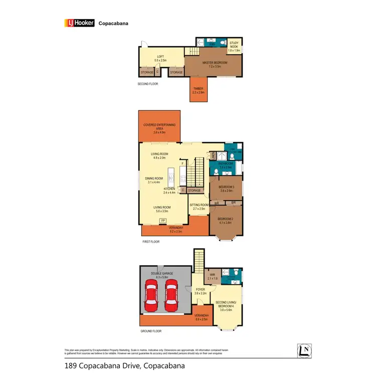 Floorplan of Homely house listing, 189 Copacabana Drive, Copacabana NSW 2251