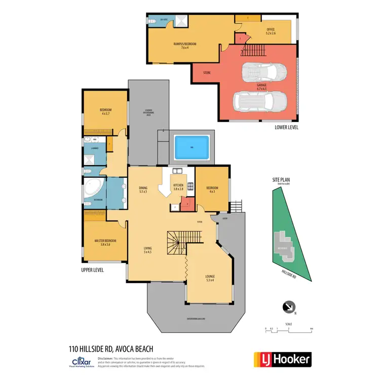 Floorplan of Homely house listing, 110 Hillside Road, Avoca Beach NSW 2251