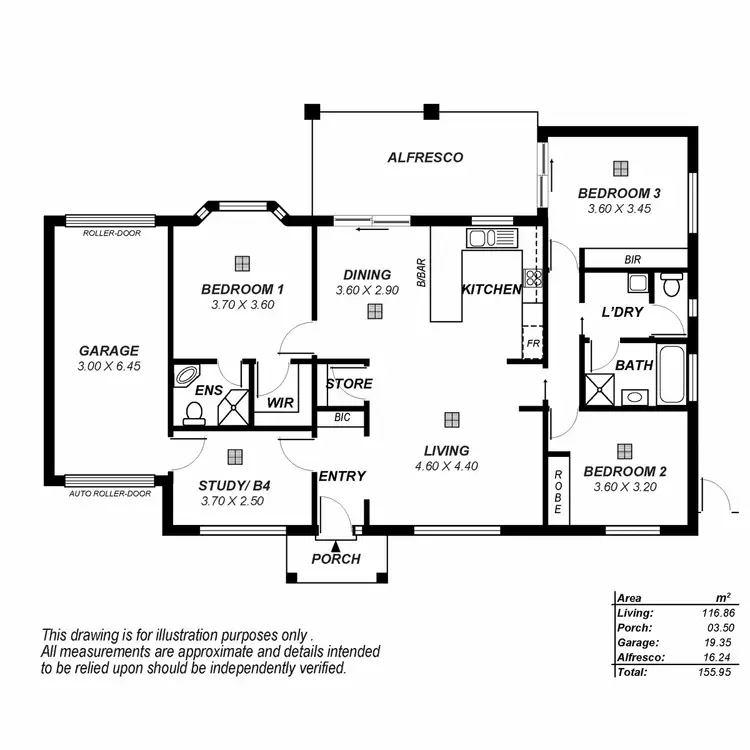 Floorplan of Homely house listing, 1A Minney Street, Broadview SA 5083