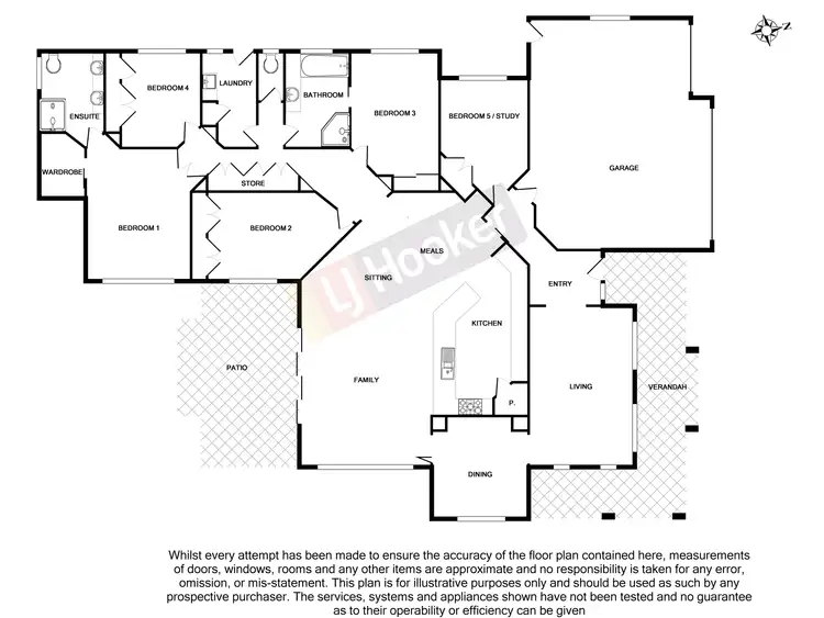 Floorplan of Homely house listing, 5 Meadow Place, Sunnybank Hills QLD 4109