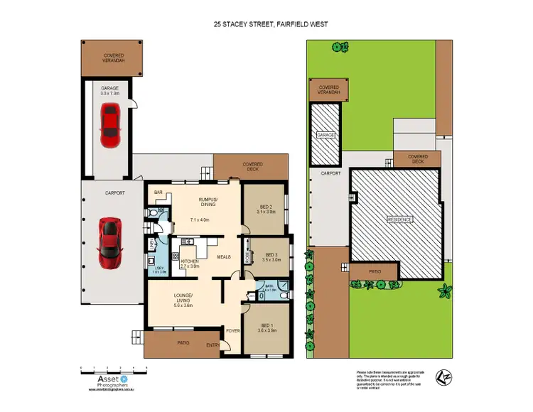 Floorplan of Homely house listing, 25 Stacey Street, Fairfield West NSW 2165