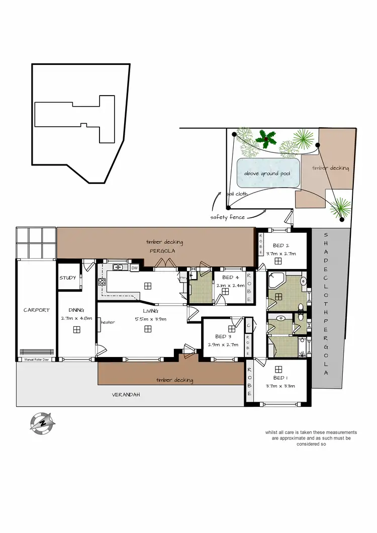 Floorplan of Homely house listing, 28 Frenshams Drive, Woodcroft SA 5162