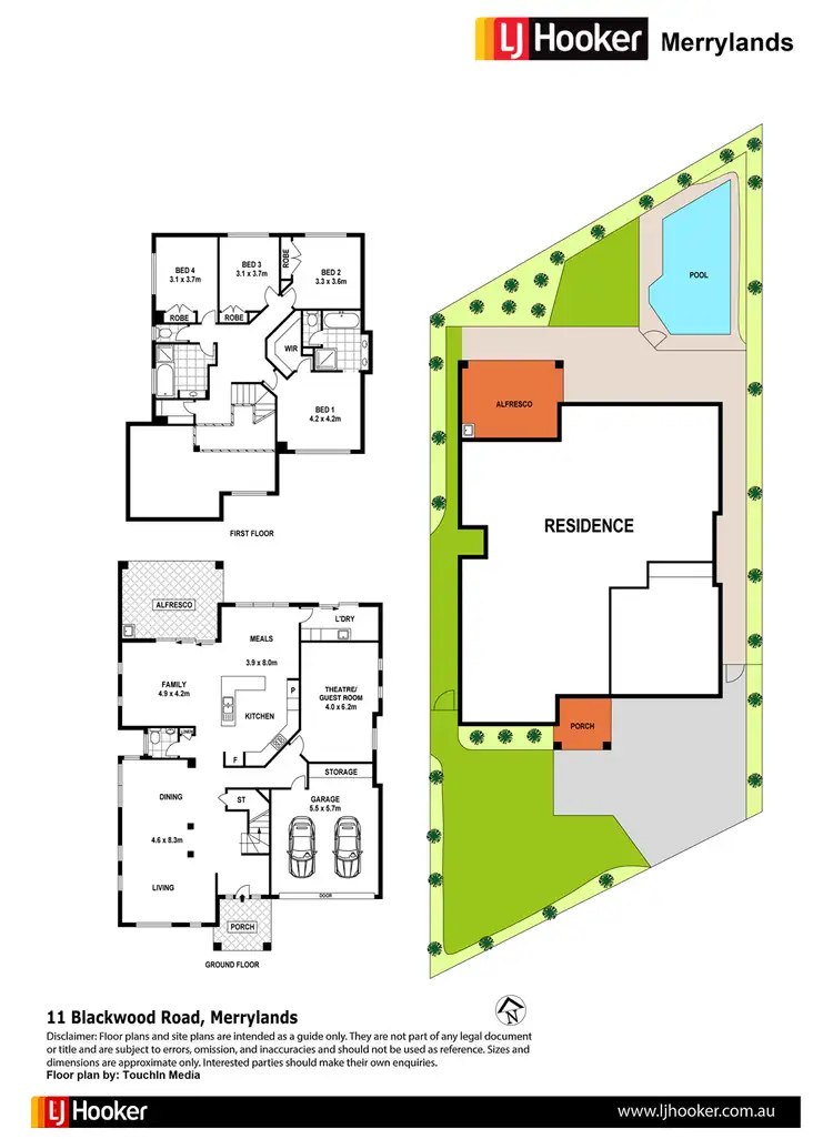Floorplan of Homely house listing, 11 Blackwood Rd, Merrylands NSW 2160