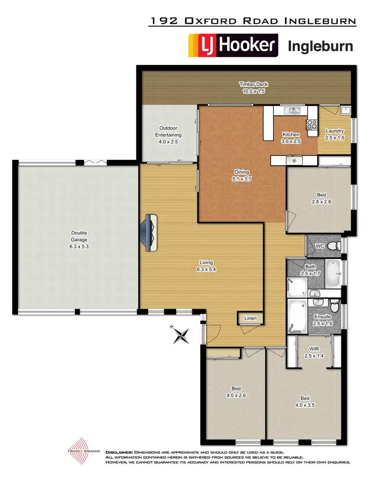 Floorplan of Homely house listing, 192 Oxford Rd, Ingleburn NSW 2565