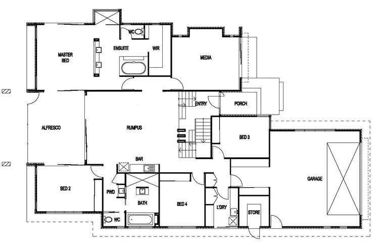 Floorplan of Homely house listing, 26 Anchorage Circuit, Twin Waters QLD 4564
