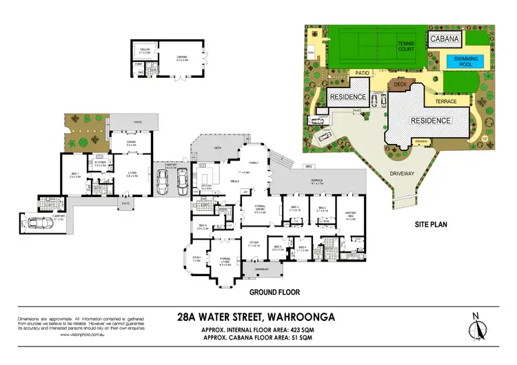 Floorplan of Homely house listing, 28A Water Street, Wahroonga NSW 2076