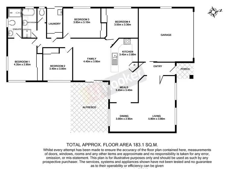 Floorplan of Homely house listing, 11 Otway Place, Parkinson QLD 4115