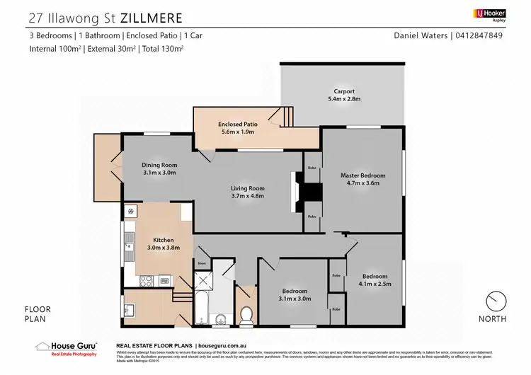 Floorplan of Homely house listing, 27 Illawong Street, Zillmere QLD 4034
