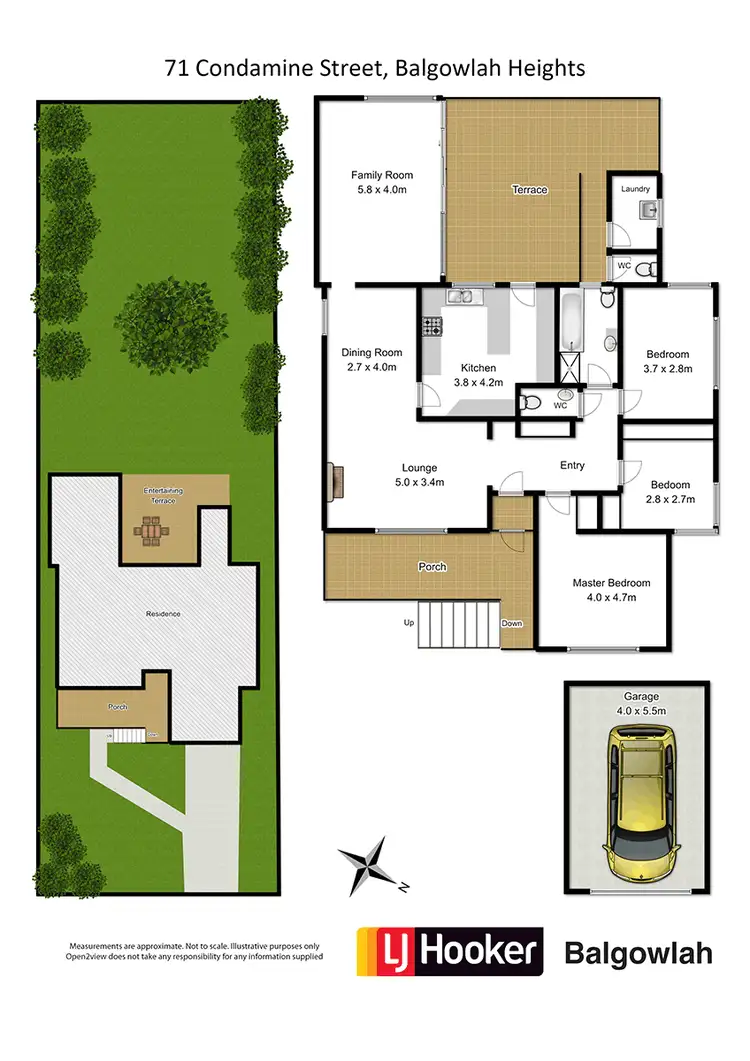 Floorplan of Homely house listing, 71 Condamine Street, Balgowlah Heights NSW 2093