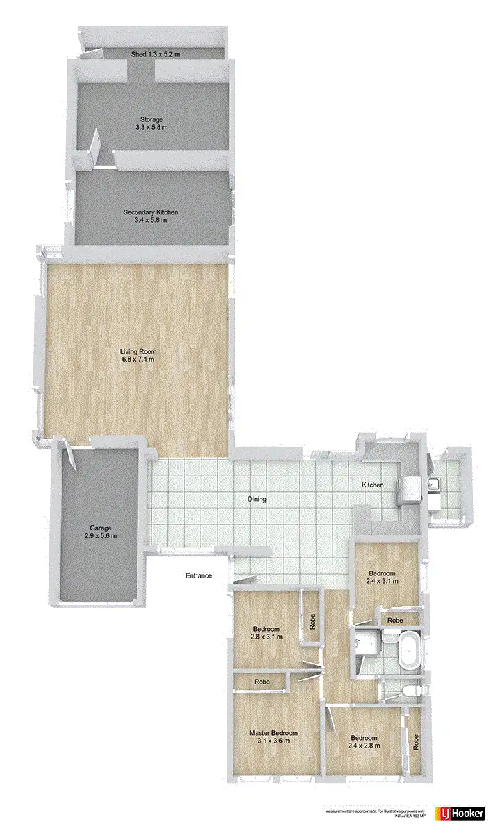 Floorplan of Homely house listing, 10 Gannet Place, Hinchinbrook NSW 2168