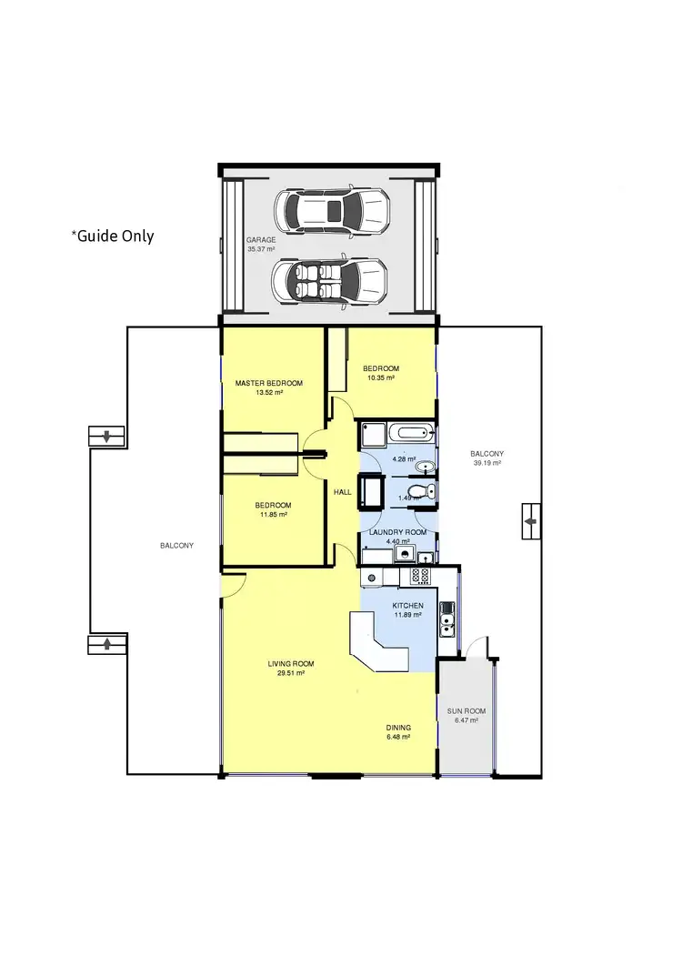 Floorplan of Homely house listing, 80 Bluff Road, St Leonards VIC 3223
