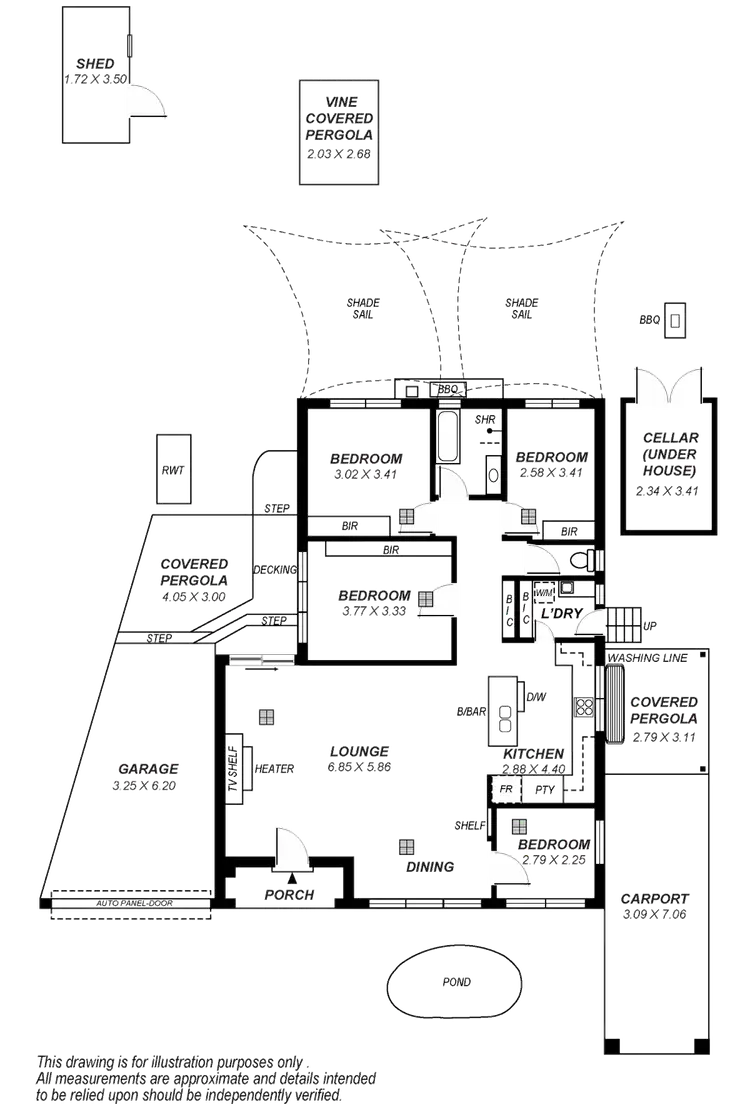 Floorplan of Homely house listing, 23 Rialto Avenue, Para Hills SA 5096