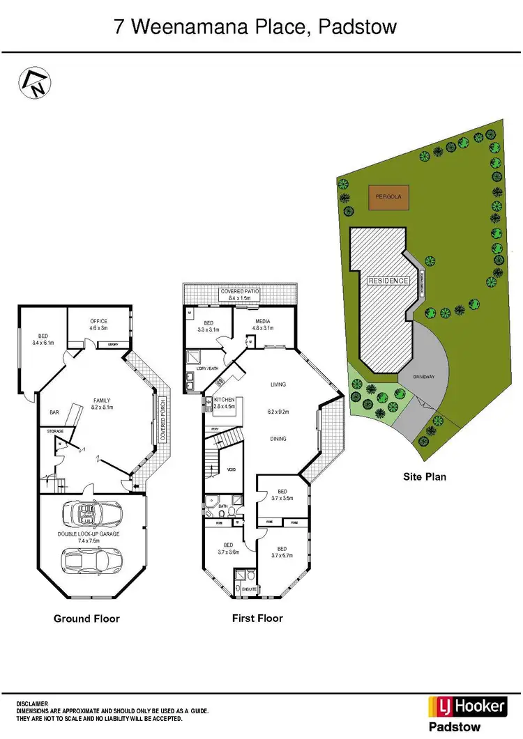 Floorplan of Homely house listing, 7 Weenamana Place, Padstow NSW 2211