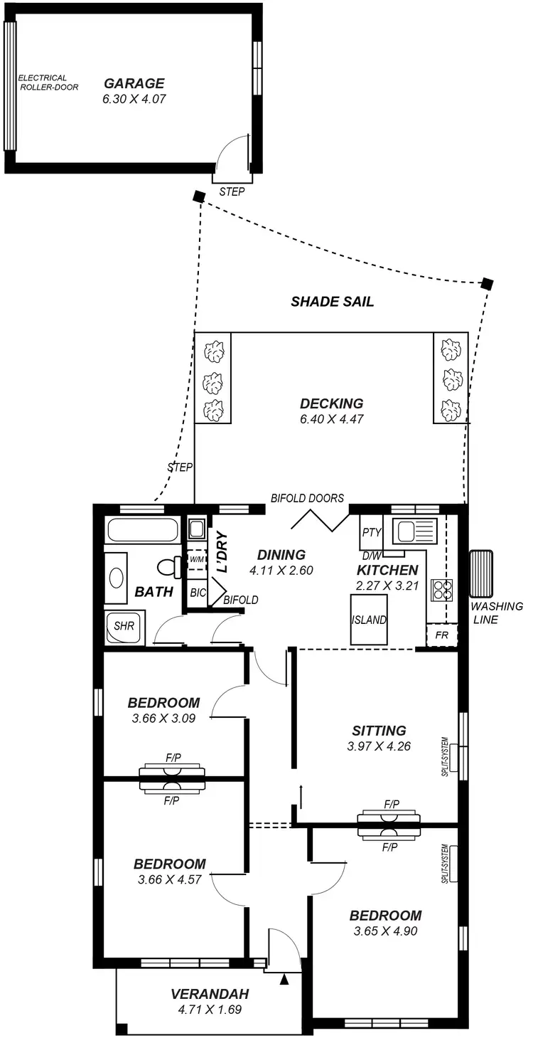 Floorplan of Homely house listing, 38 Swift Avenue, Dulwich SA 5065
