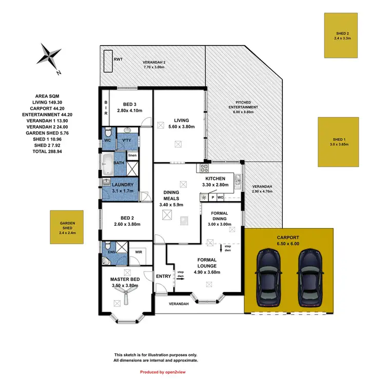 Floorplan of Homely house listing, 25 Berrett Road, Gawler East SA 5118