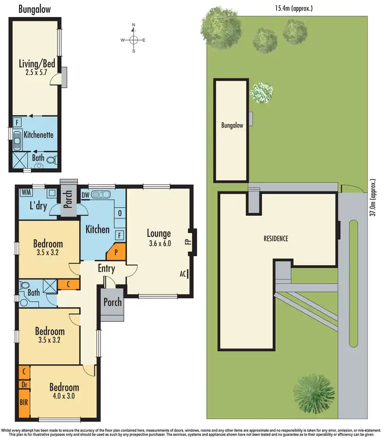Floorplan of Homely house listing, 18 Fifth Avenue, Dandenong VIC 3175