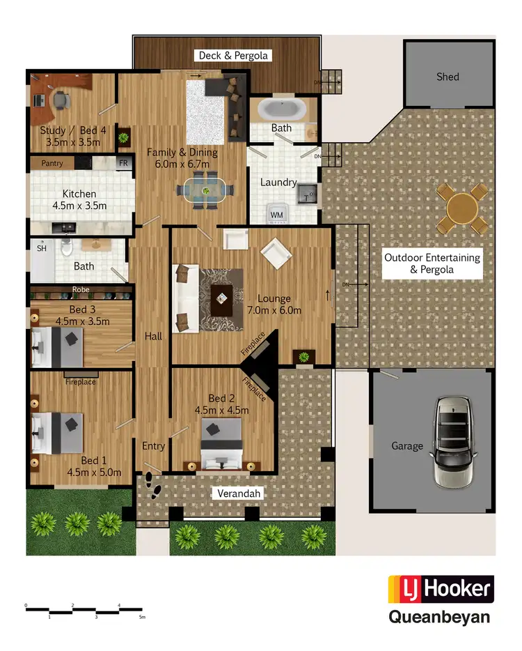 Floorplan of Homely house listing, 290 Crawford Street, Queanbeyan NSW 2620