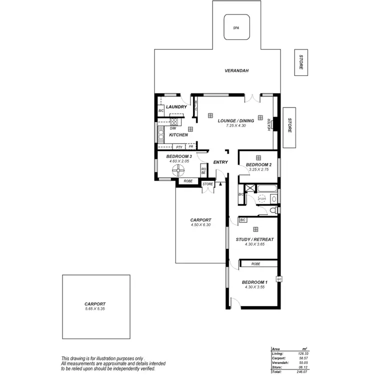 Floorplan of Homely house listing, 26 Parcoola Avenue, Hope Valley SA 5090