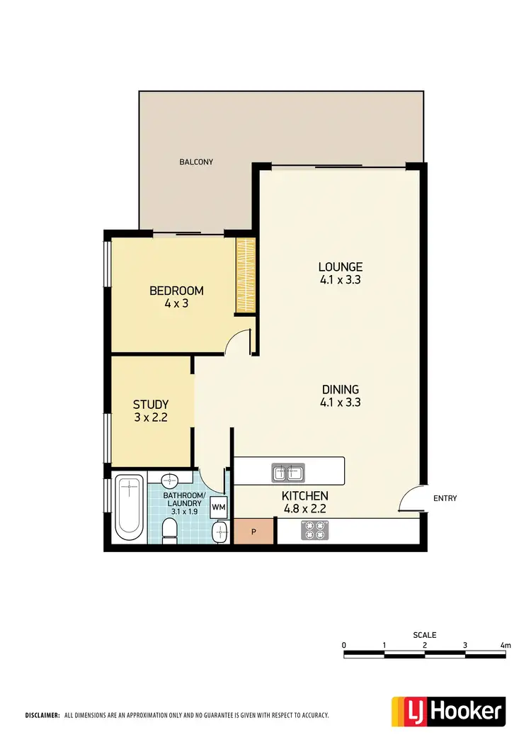 Floorplan of Homely unit listing, 7/26 Sydney Street, Redcliffe QLD 4020