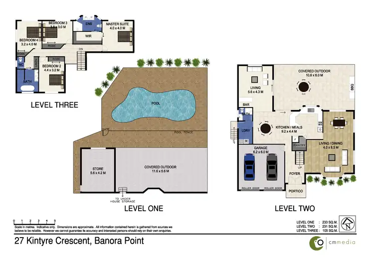 Floorplan of Homely house listing, 27 Kintyre Crescent, Banora Point NSW 2486