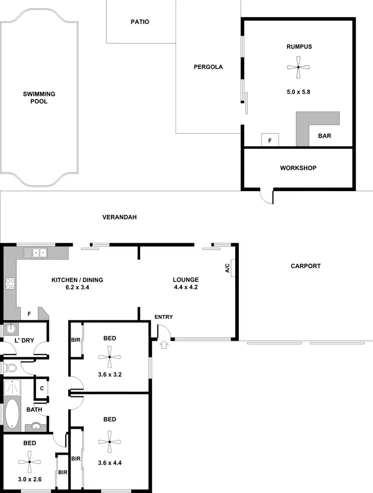 Floorplan of Homely house listing, 29 Briony Way, Paralowie SA 5108