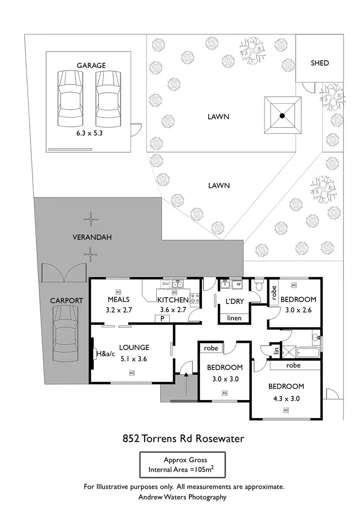 Floorplan of Homely house listing, 852 Torrens Road, Rosewater SA 5013