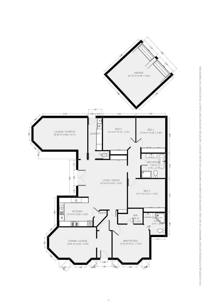 Floorplan of Homely house listing, 18 Westbourne Drive, Abercrombie NSW 2795