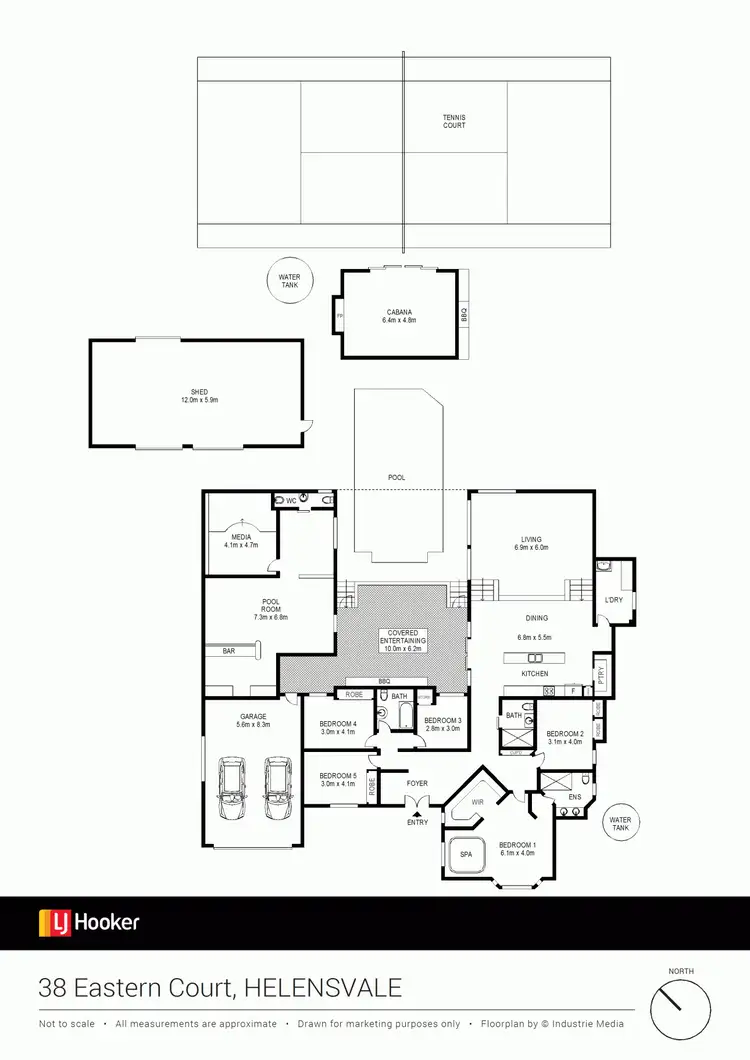 Floorplan of Homely house listing, 38 Eastern Court, Helensvale QLD 4212