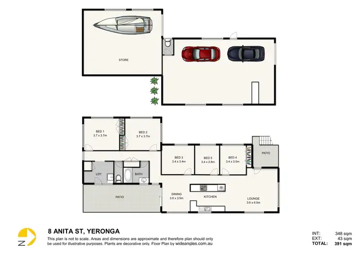 Floorplan of Homely house listing, 8 Anita Street, Yeronga QLD 4104