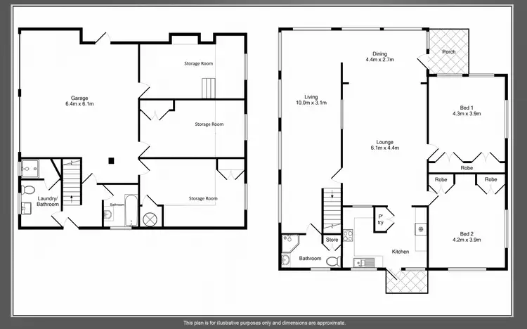 Floorplan of Homely house listing, 1/75 Pacific Drive, Port Macquarie NSW 2444