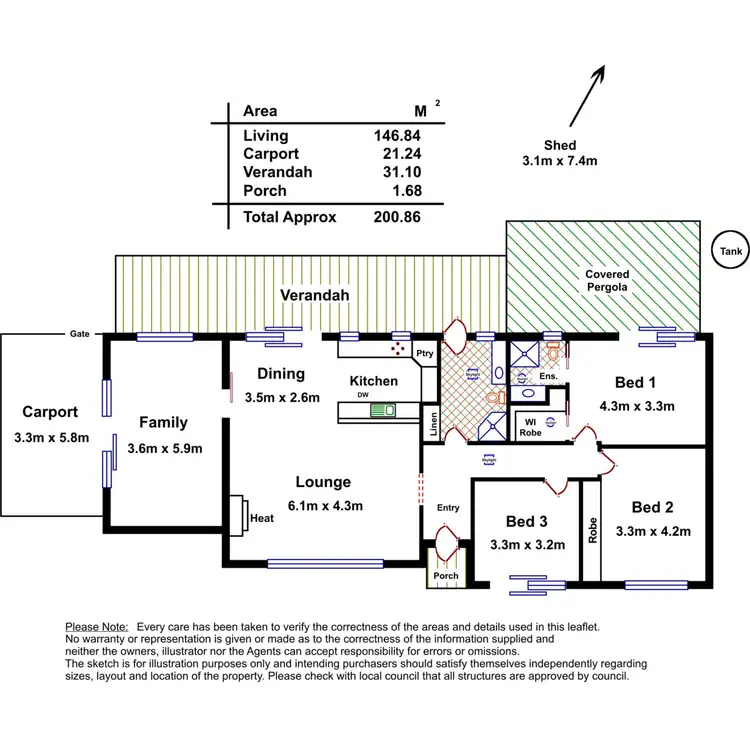 Floorplan of Homely house listing, 22 Anderson Road, Aldgate SA 5154