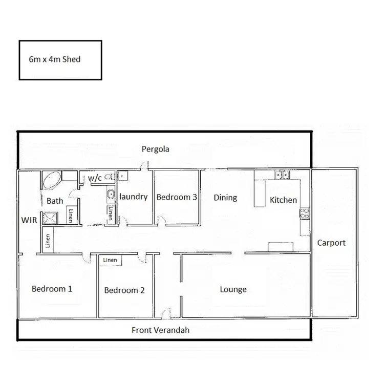 Floorplan of Homely house listing, 17 Eighth Street, Gawler South SA 5118