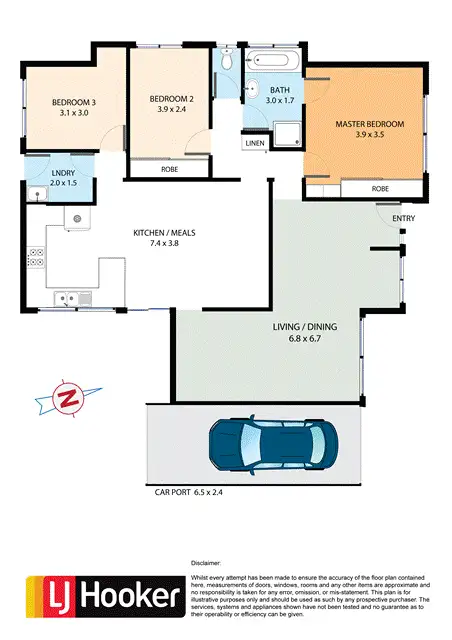 Floorplan of Homely house listing, 4 Polonia Avenue, Plumpton NSW 2761