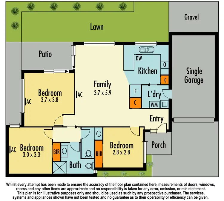 Floorplan of Homely unit listing, 2/19 Gretana Street, Dandenong VIC 3175