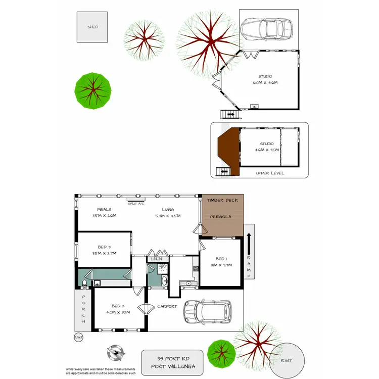 Floorplan of Homely house listing, 39 Port Road, Port Willunga SA 5173