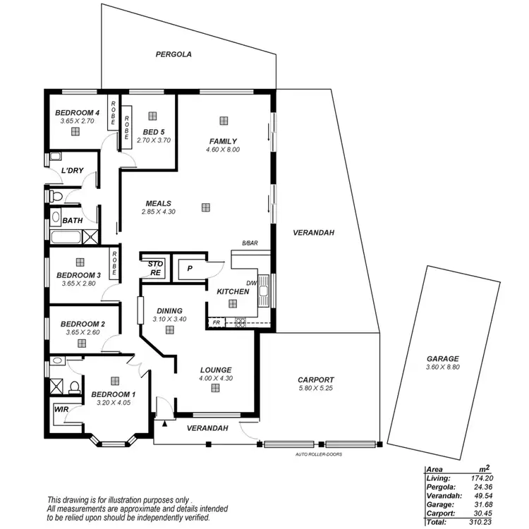 Floorplan of Homely house listing, 8 Coley Place, Greenwith SA 5125