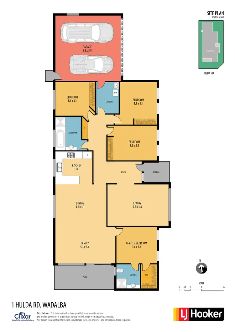 Floorplan of Homely house listing, 1 Hulda Road, Wadalba NSW 2259