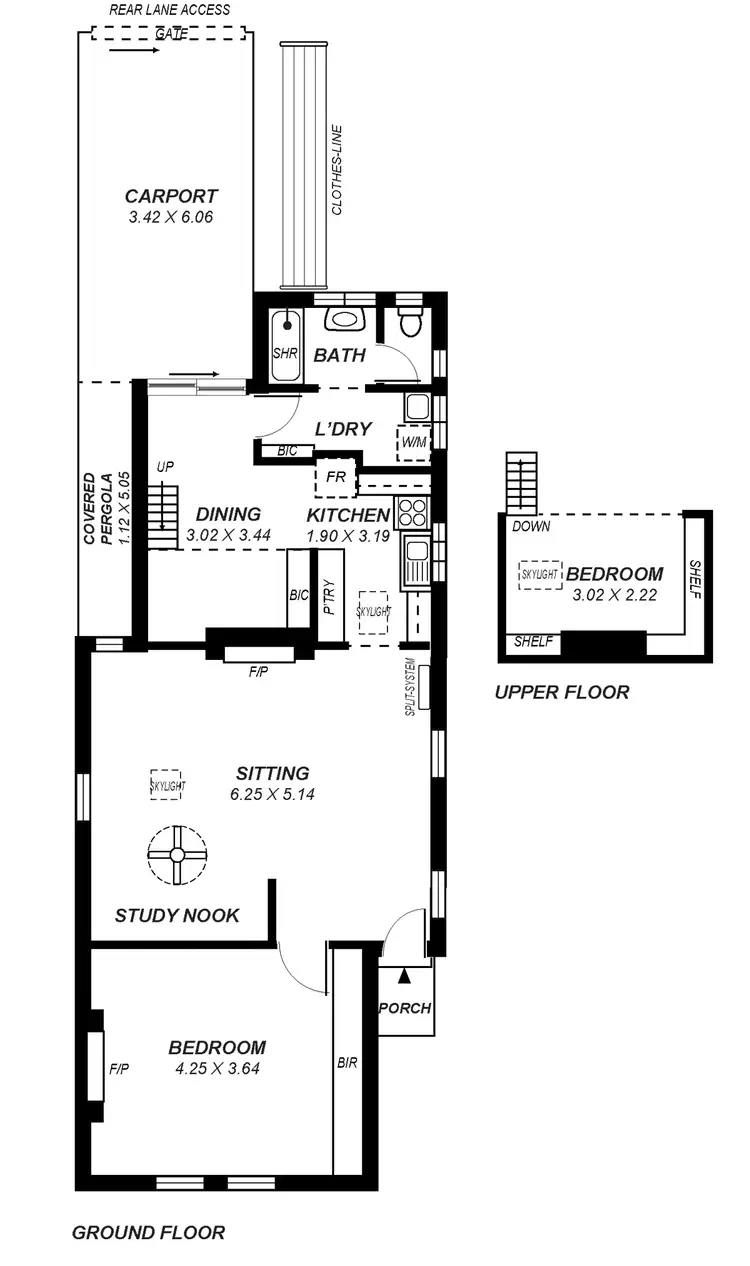 Floorplan of Homely house listing, 44 Tucker Street, Adelaide SA 5000