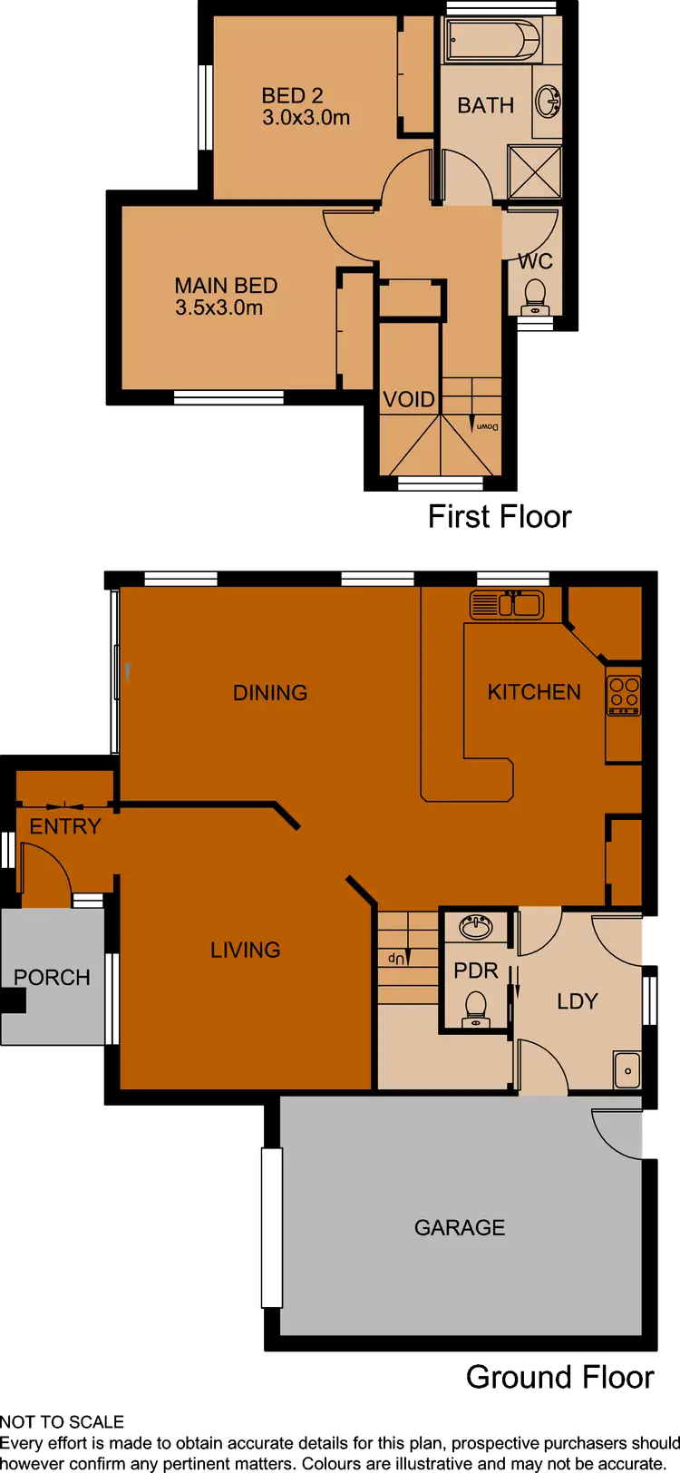 Floorplan of Homely unit listing, 2/165 Stud Road, Wantirna South VIC 3152