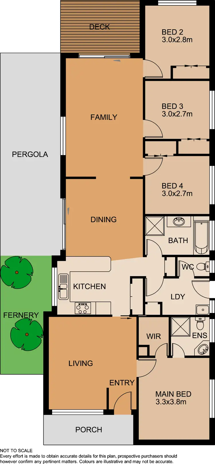 Floorplan of Homely house listing, 53 Warrawong Drive, Berwick VIC 3806